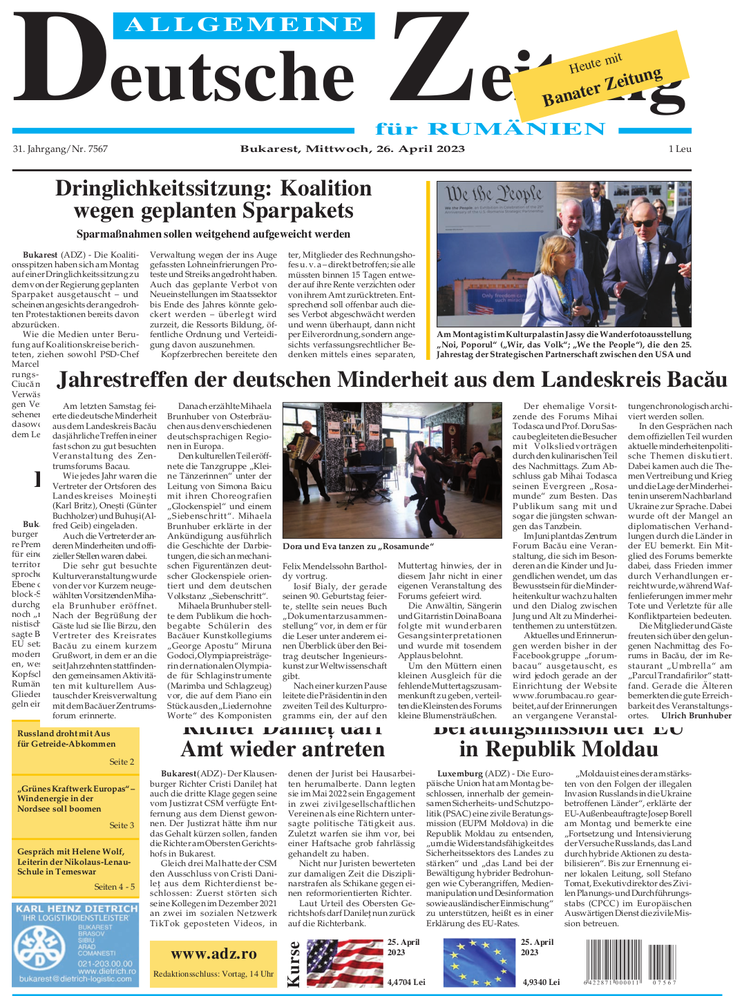 DF 2023 04 Treffen Deutsche Bacau