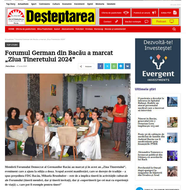 Desteptarea Jugendtag 2024